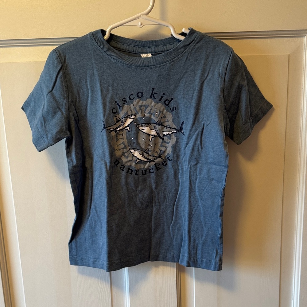Rabbit Skins Blue Graphic Tee